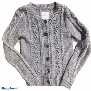American Eagle Aerie Gray Cardigan Sweater